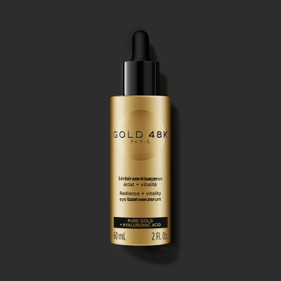 Face serum - Radiance & Vitality ++ Hyaluronic acid + pure gold Hydrates, brightens and revitalizes 60 ml 