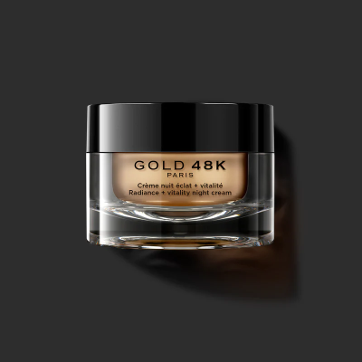 Night cream - Radiance & Vitality Hyaluronic acid + pure gold Hydrates, nourishes and revitalizes 50 ml  