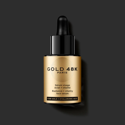 Face serum - Radiance & Vitality Hyaluronic acid + pure gold Hydrates, brightens and revitalizes 30 ml  