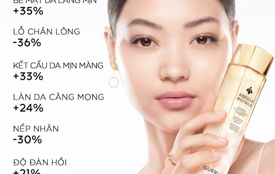 Nước Cân Bằng Guerlain Abeille Royale Double Clarify & Repair Essence